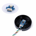 Moteur Iflight Ipower Gm3506 130t avec encodeur As5048a 3506 moteur à cardan sans balais à arbre creux pour la stabilisation de l'appareil photo reflex
